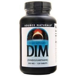 

Source Naturals DIM (200 мг) 120 таблеток