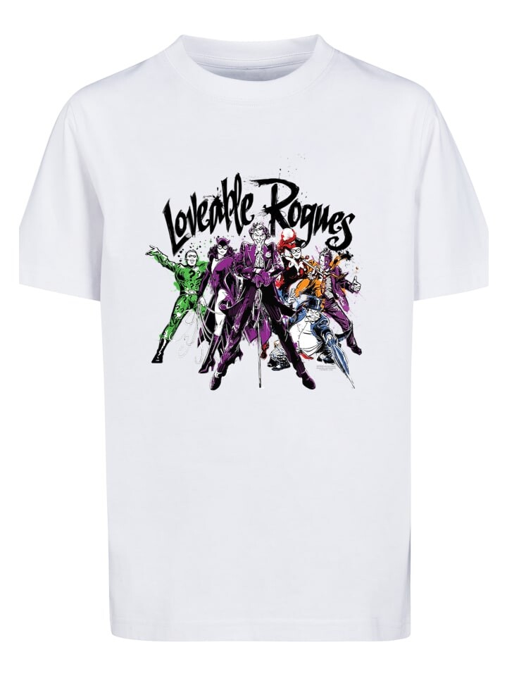 

Футболка F4NT4STIC DC Comics Batman Loveable Rogues, белый