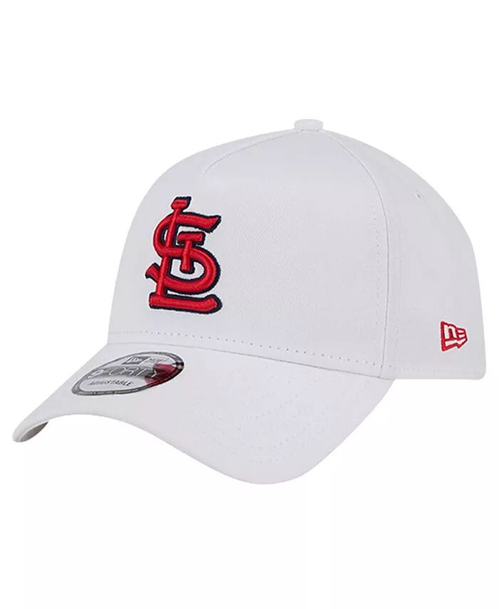 

Мужская белая регулируемая кепка St. Louis Cardinals TC A-Frame 9FORTY New Era, белый