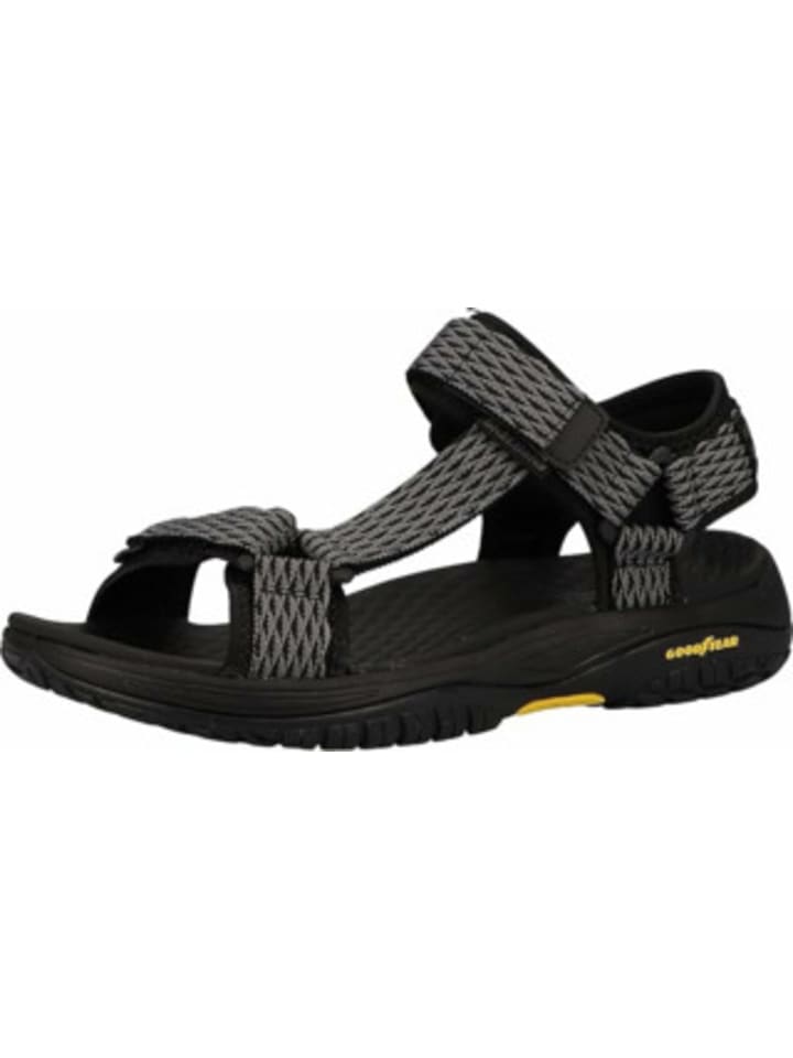 

Спортивные сандалии для мужчин в черном цвете Skechers