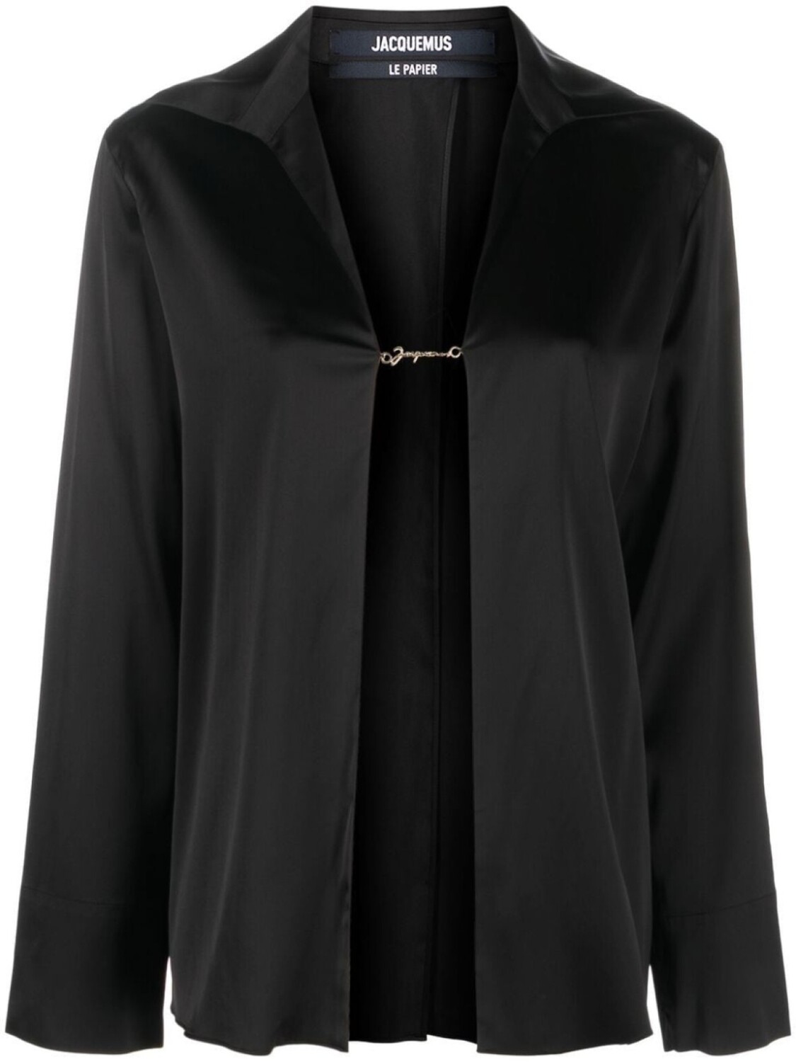 

Jacquemus блузка Notte с логотипом, черный