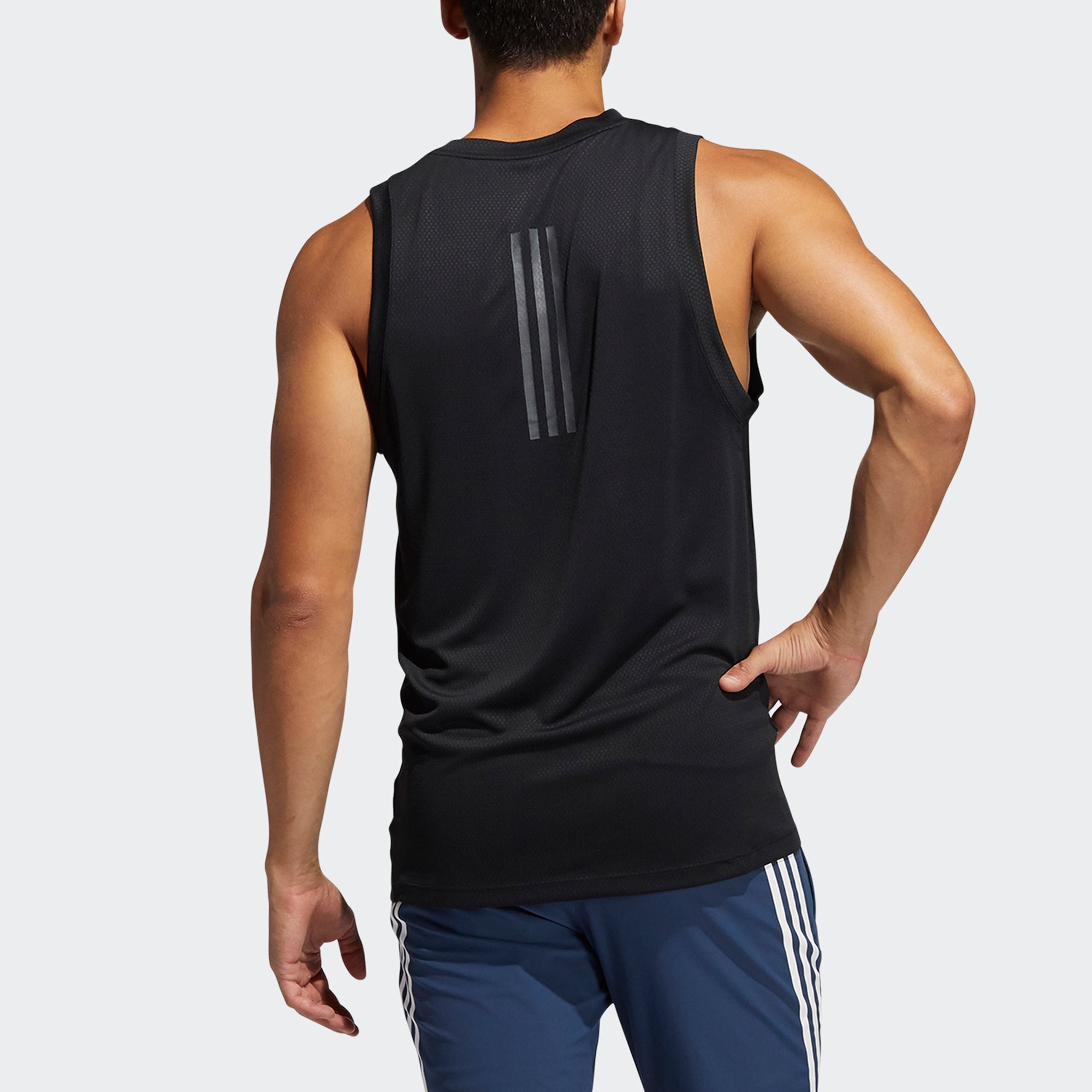 Жилет adidas Hrdy 3s Tnk Casual Sports Breathable Vest Black — фото 3