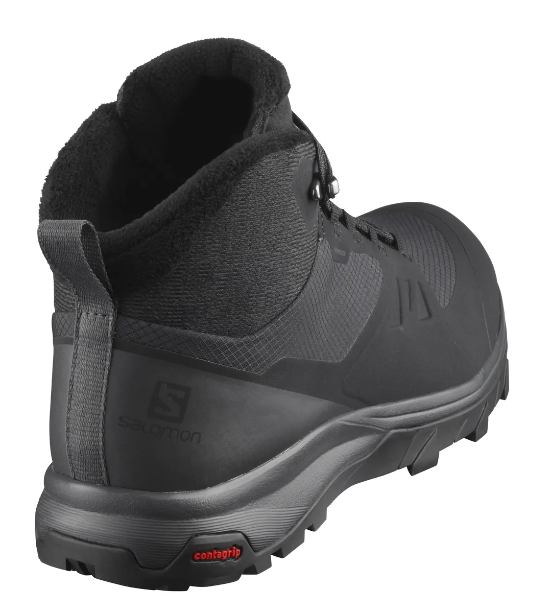 Кроссовки Salomon "OUTsnap CSWP W", водонепроницаемые, согревающие, черный — фото 3