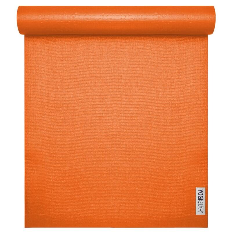 

Коврик для йоги Studio Light Yoga нескользящий YOGISTAR, цвет orange