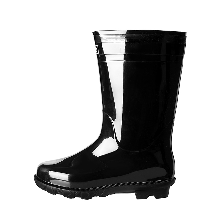 

WARRIOR Износостойкие и водонепроницаемые резиновые сапоги мужские черные