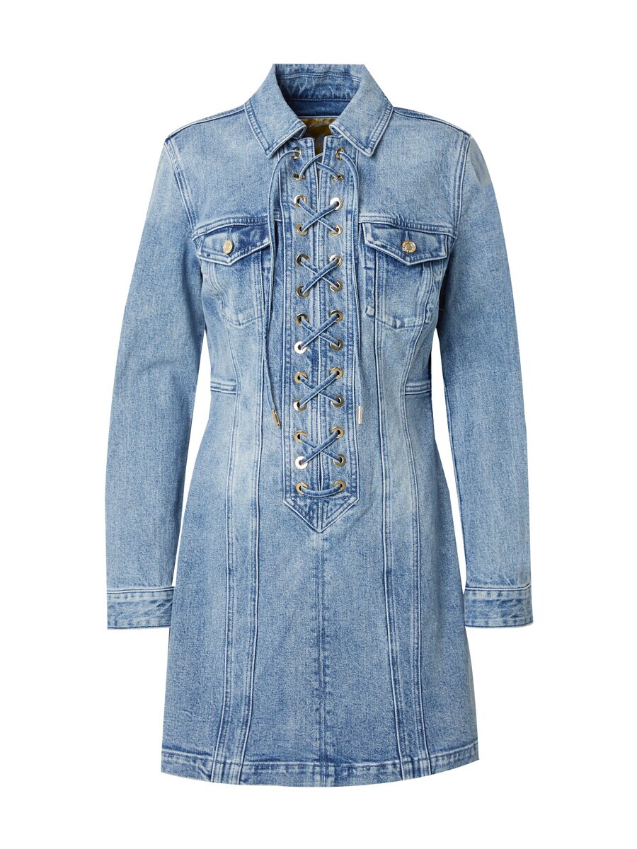 

Платье рубашка MICHAEL Michael Kors Shirt Dress, синий деним