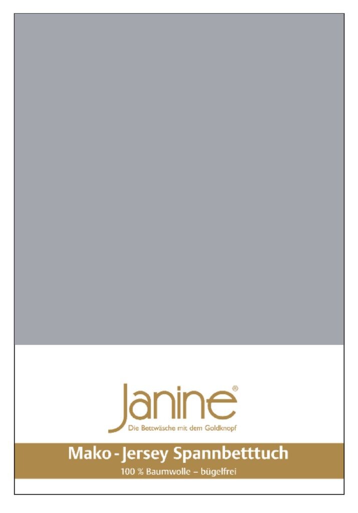 

Простыня Janine JERSEY - 5002 200 X 200 платина Original Janine