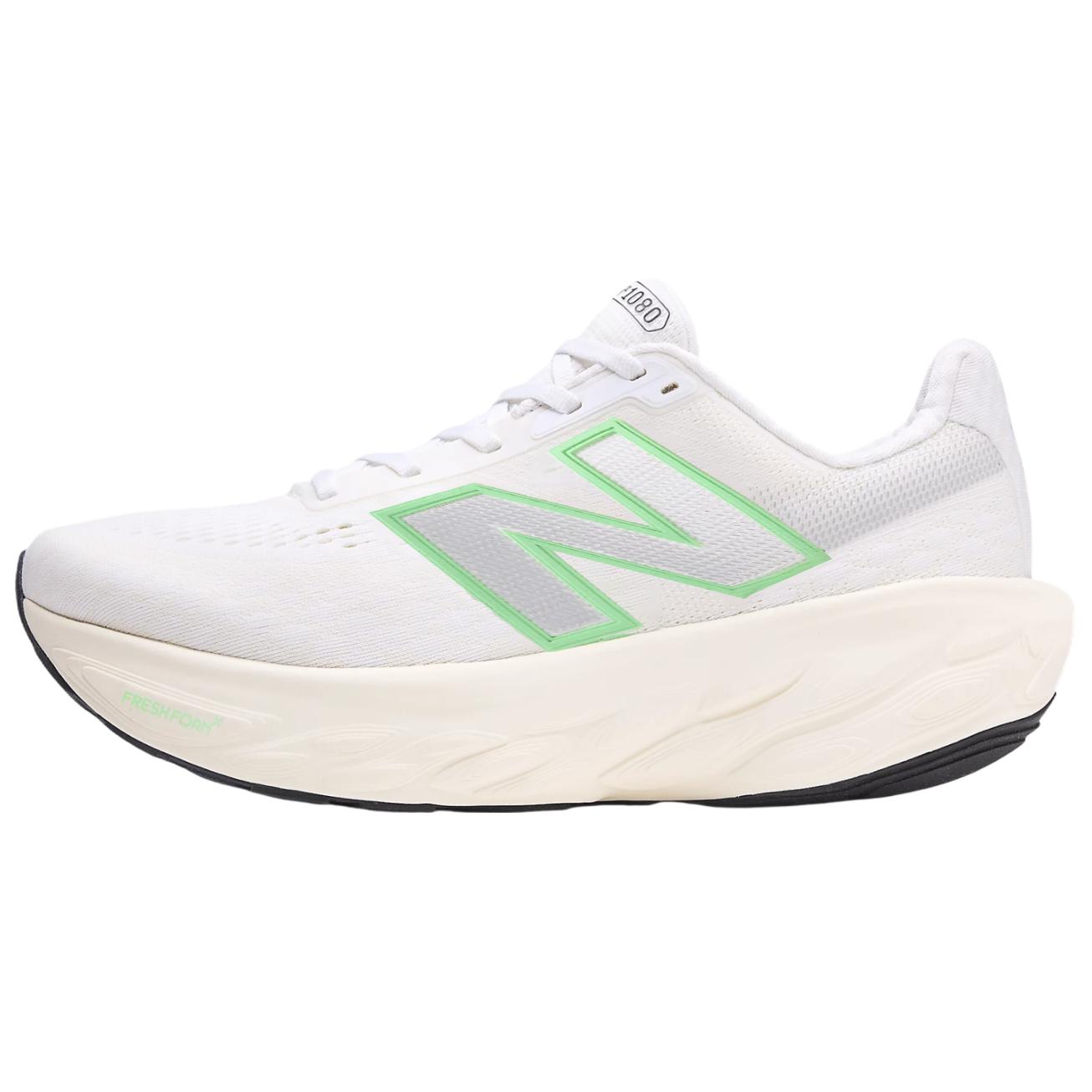 

New Balance Кроссовки для бега NB Fresh Foam X 1080v14 с низким верхом, износостойкие, дышащие, белые