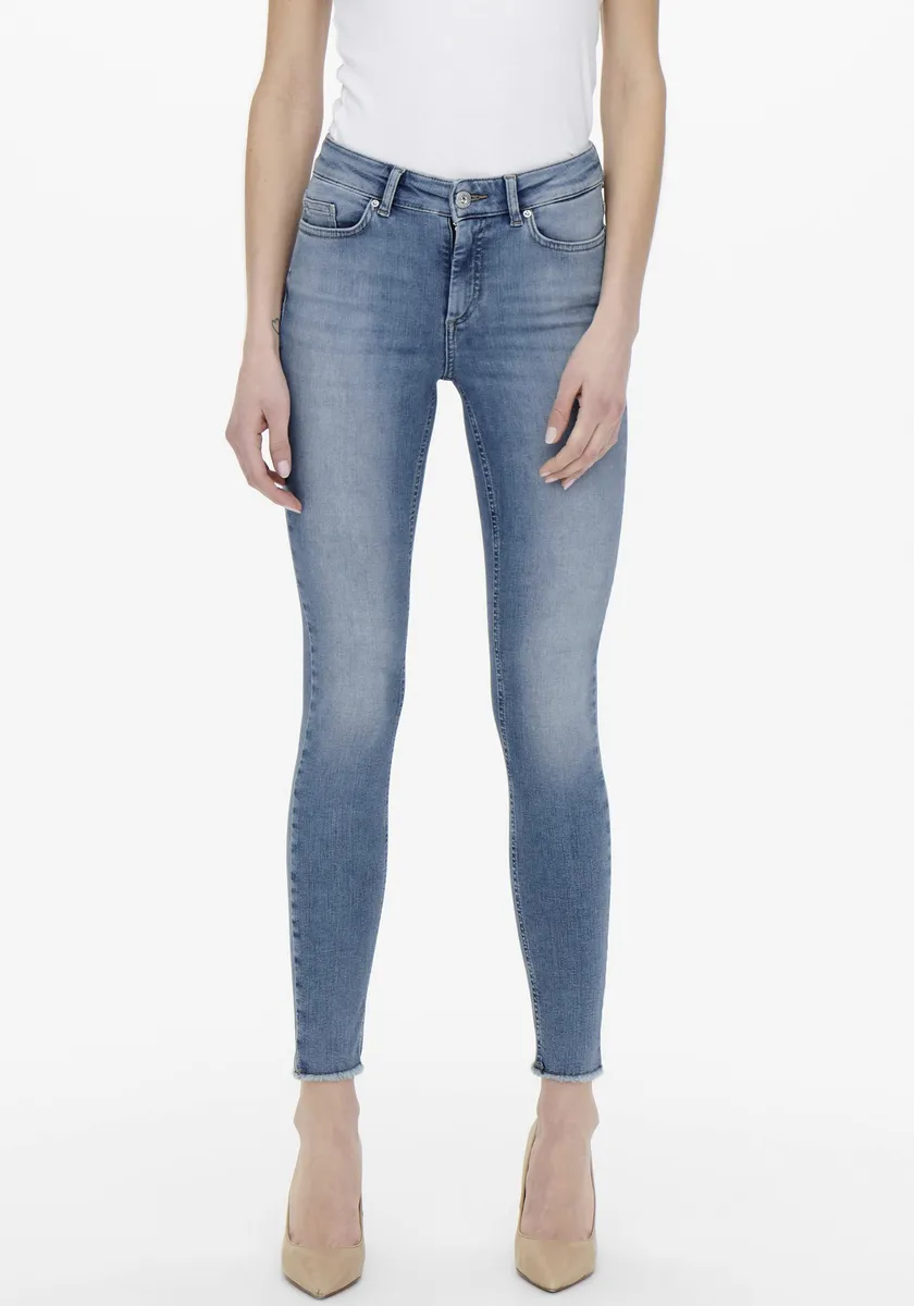 

Джинсы ONLY до щиколотки "ONLBLUSH MID SK ANK RW CRO155 NOOS", джинсовый