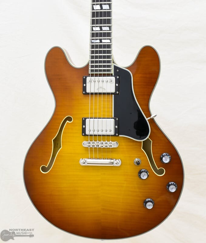 

Электрогитара Eastman T486 Semi Hollow Thinline - Goldburst