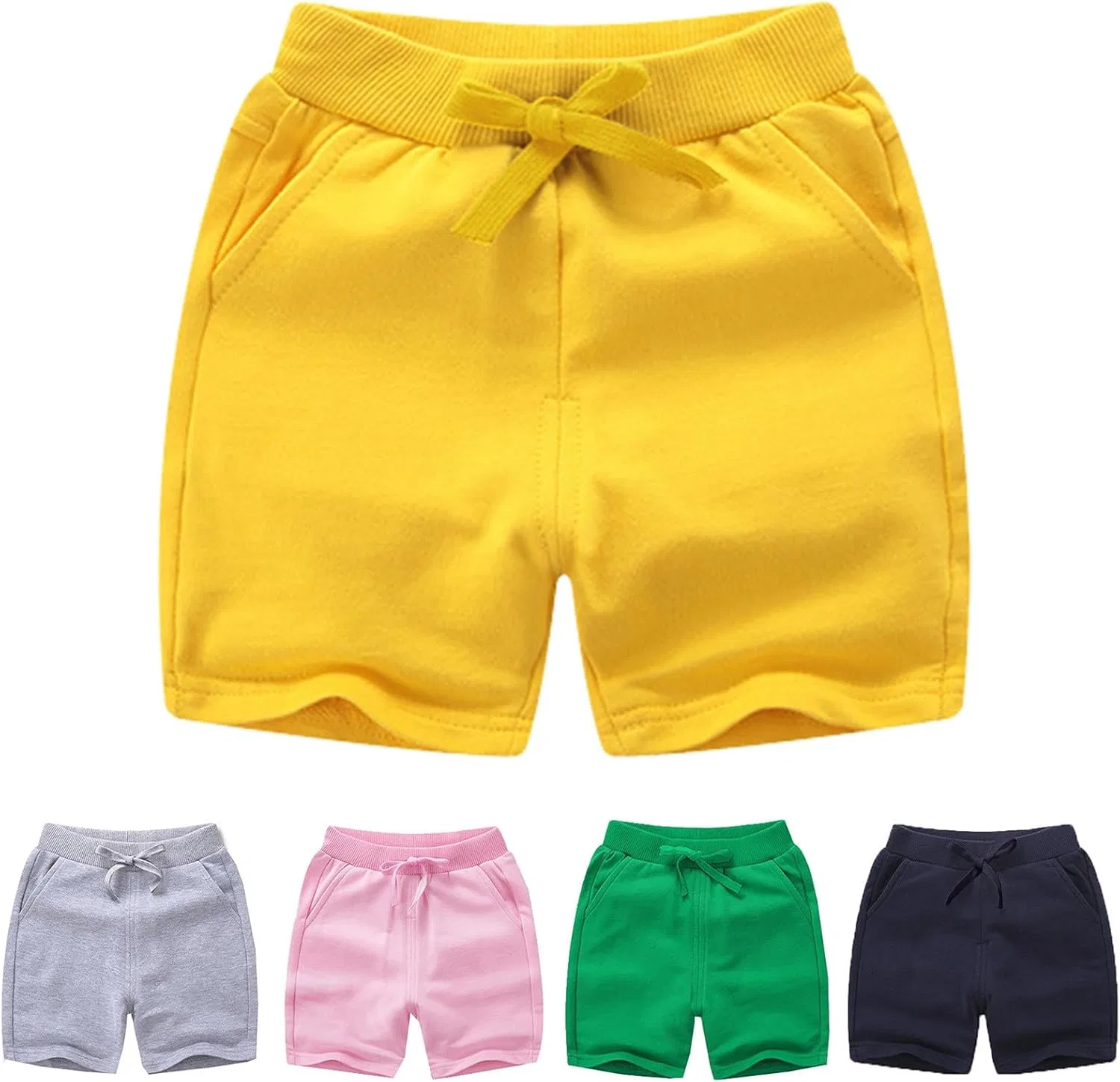 Детские шорты хлопковые Active Sport Shorts, Navy — фото 2