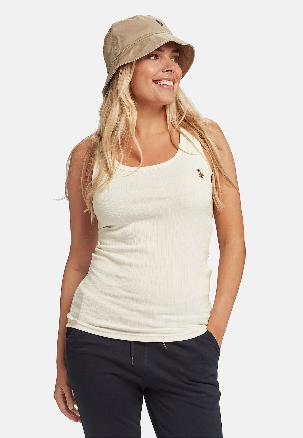

Топ CASANDRA U.S. Polo Assn., цвет cloud dancer