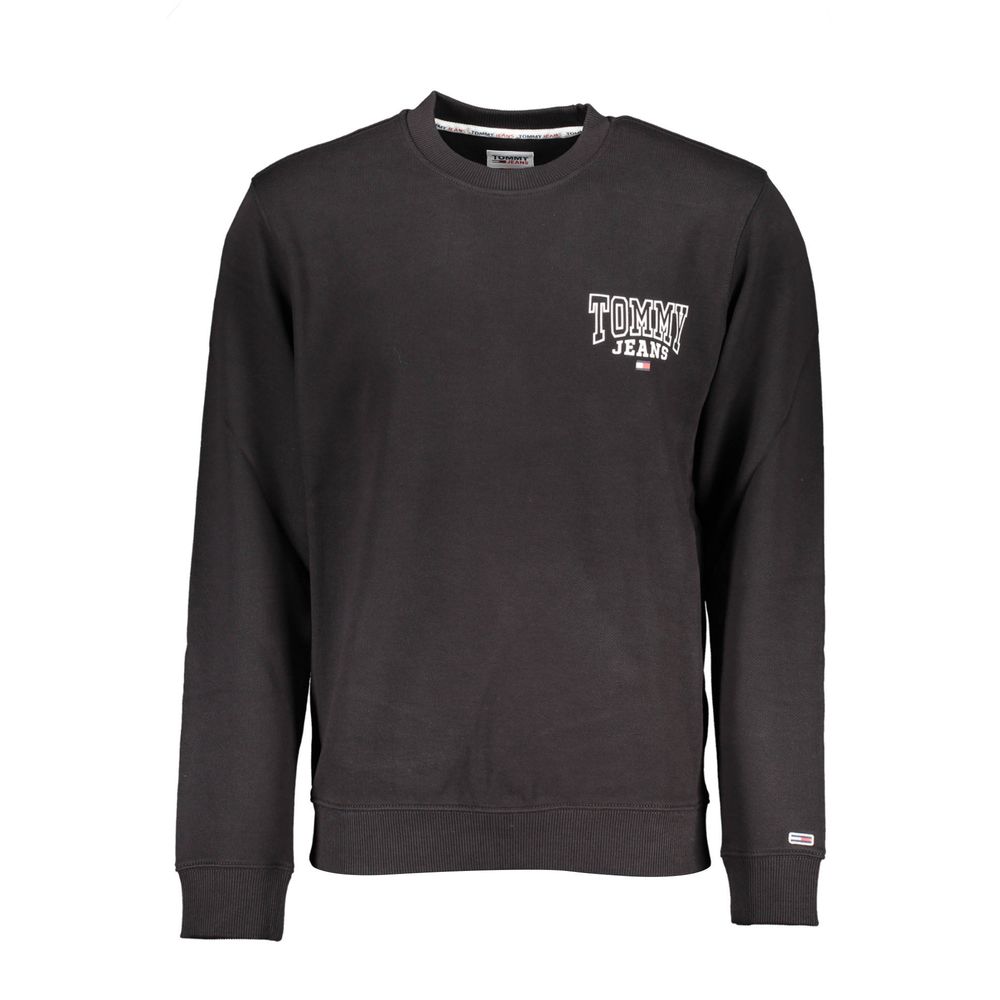 

Черный хлопковый свитер Tommy Hilfiger, Black