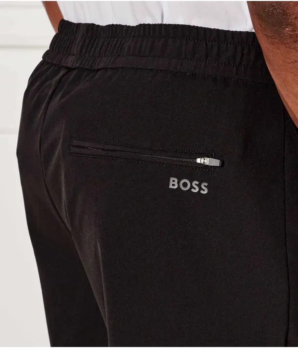 Брюки-Джоггеры t_flex Tapered fit Boss Green, черный — фото 4