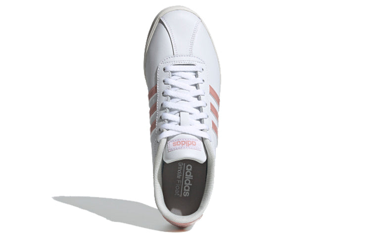 Кеды (WMNS) adidas neo Courtset 'white/pink' EG4083 — фото 4