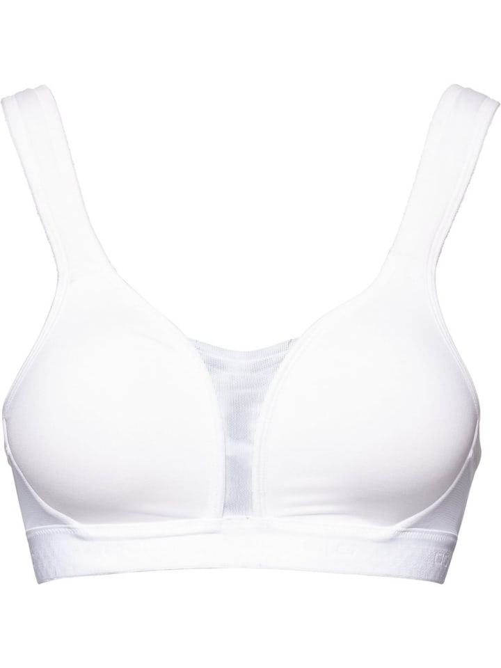 

Спортивный бюстгальтер Sports Bra Padded High Odlo, белый