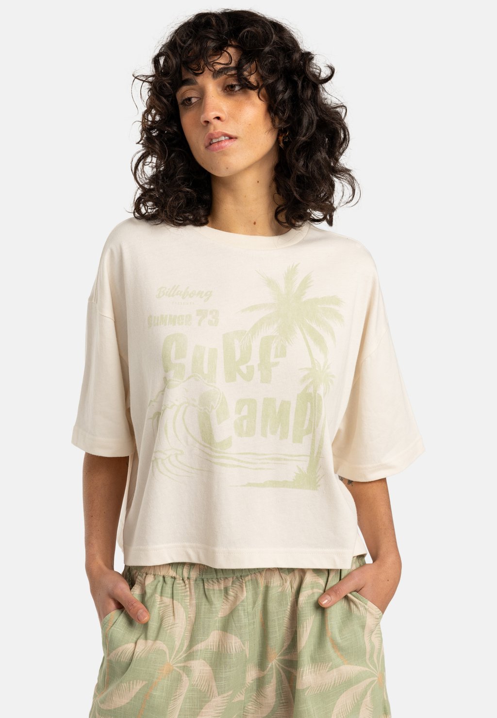 

Футболка с принтом HONOLUNA Billabong, белый