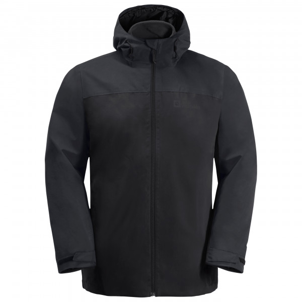 

Куртка Taubenberg 3в1 - двойная куртка Jack Wolfskin, черный