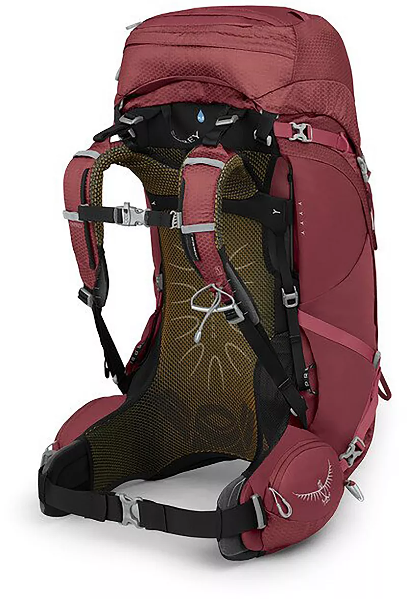 

Женский рюкзак Osprey Aura AG 50, цвет Berry Sorbet Red