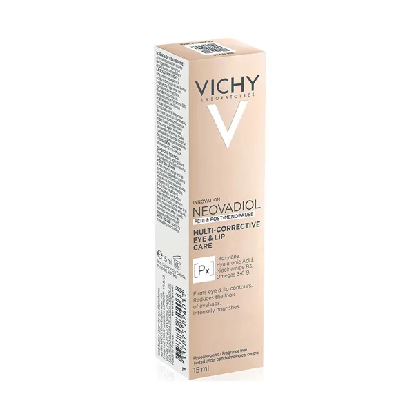 Крем для глаз и губ Neovadiol Peri & Post Menopausia Vichy, 15 ml — фото 2