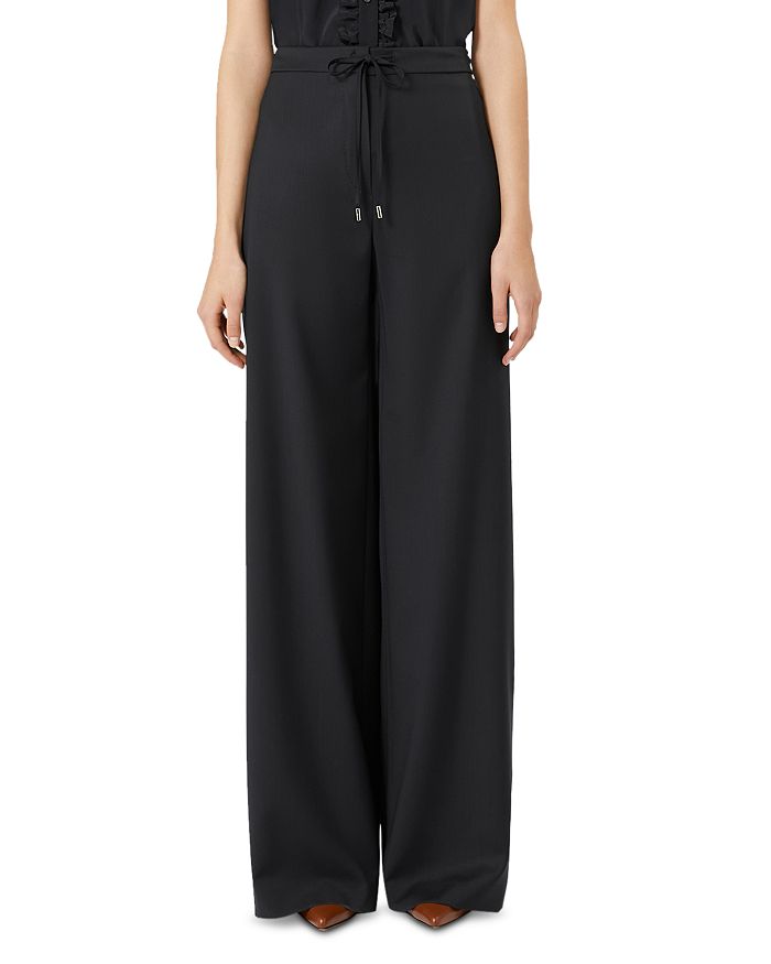 

Брюки Berard из шерсти Max Mara Studio, синий
