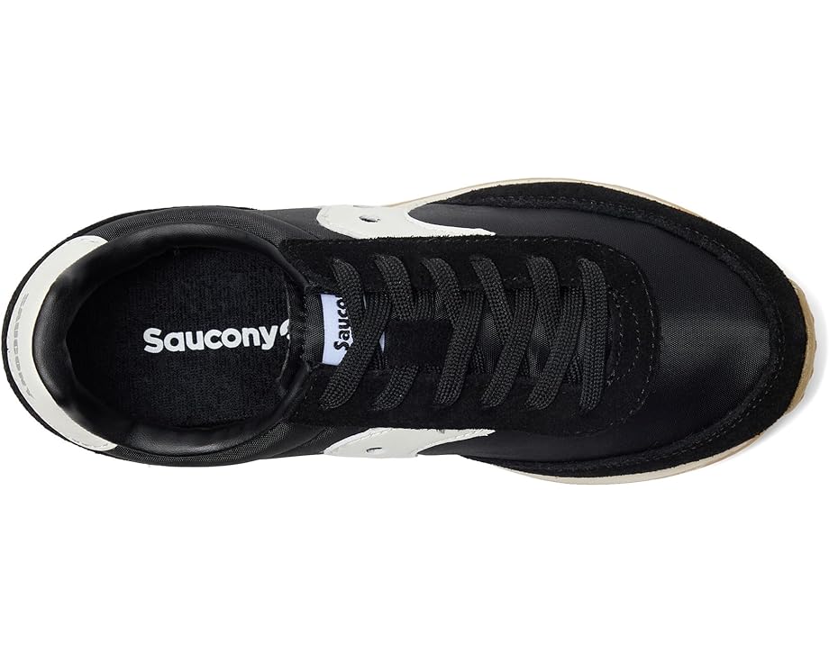 Детские кроссовки Saucony Trainer 80 Kdz (Little Kid/Big Kid) Saucony Kids, Black — фото 2