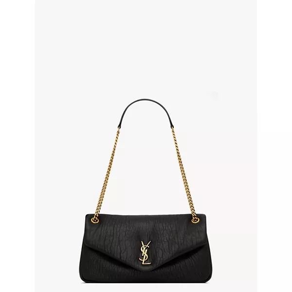 

Средняя сумка через плечо Calypso Saint Laurent, черный