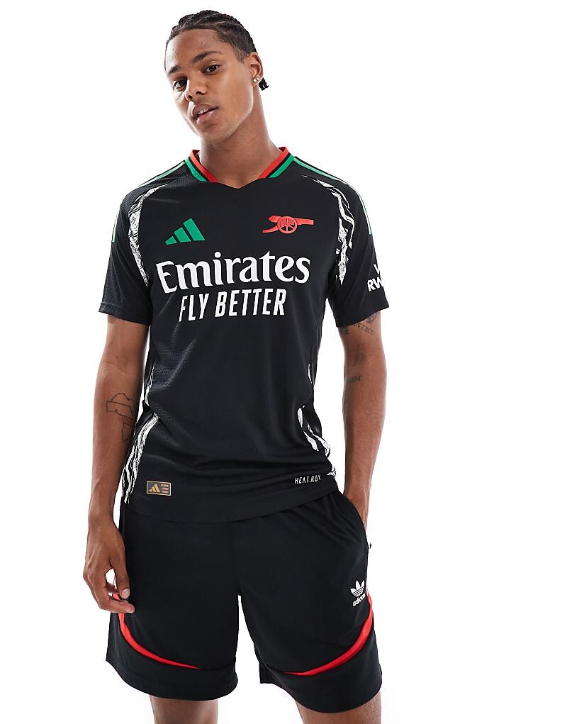 

adidas Performance — Arsenal 24/25 Away Authentic — черная спортивная футболка