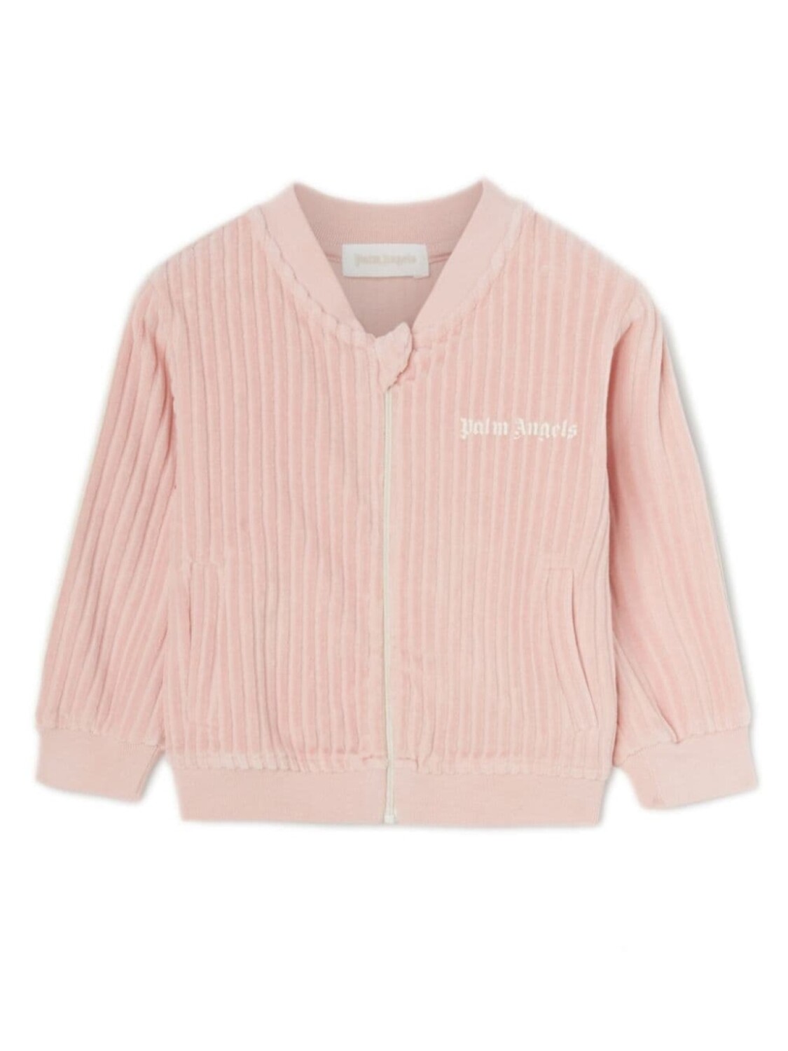 

Palm Angels Kids вельветовый бомбер, розовый