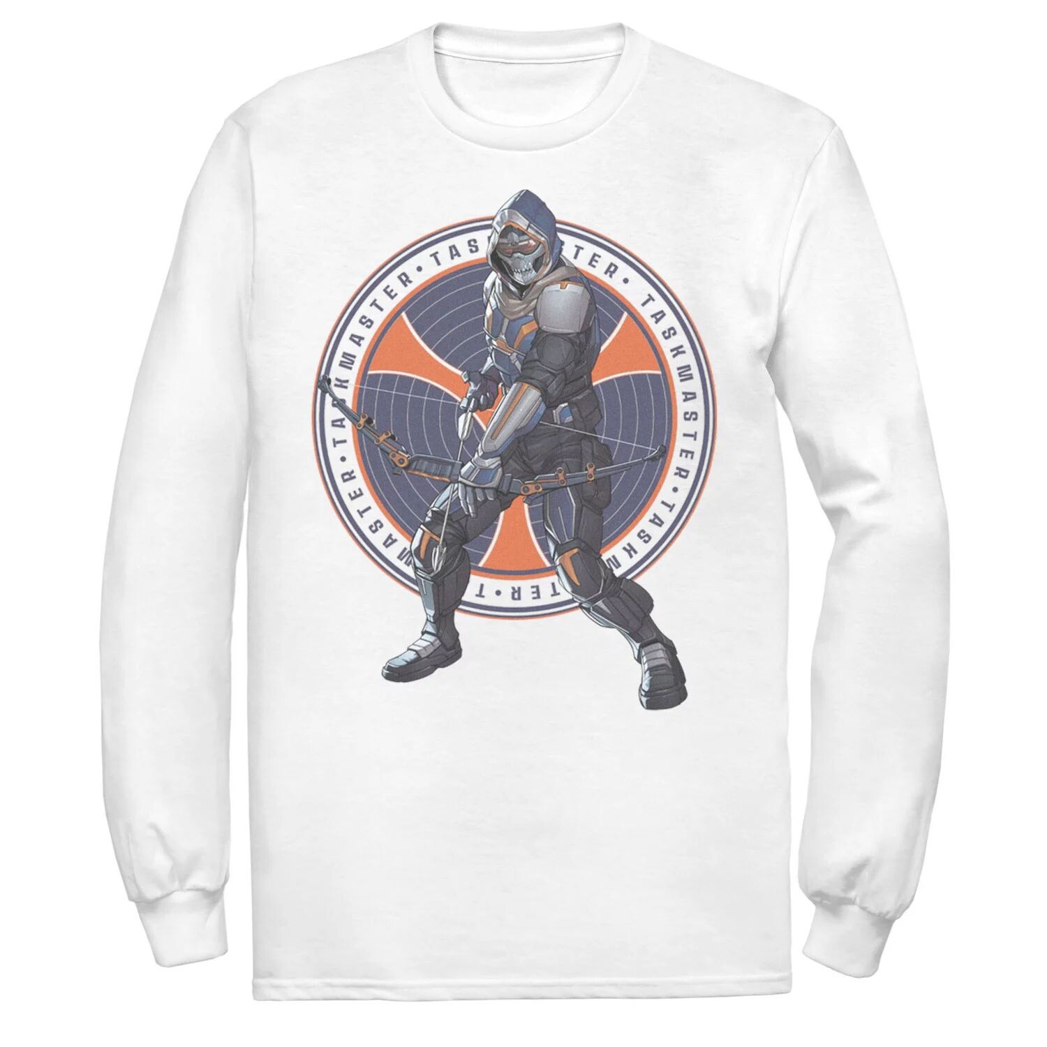 

Мужская футболка Marvel Black Widow TaskMaster с монетами и портретом