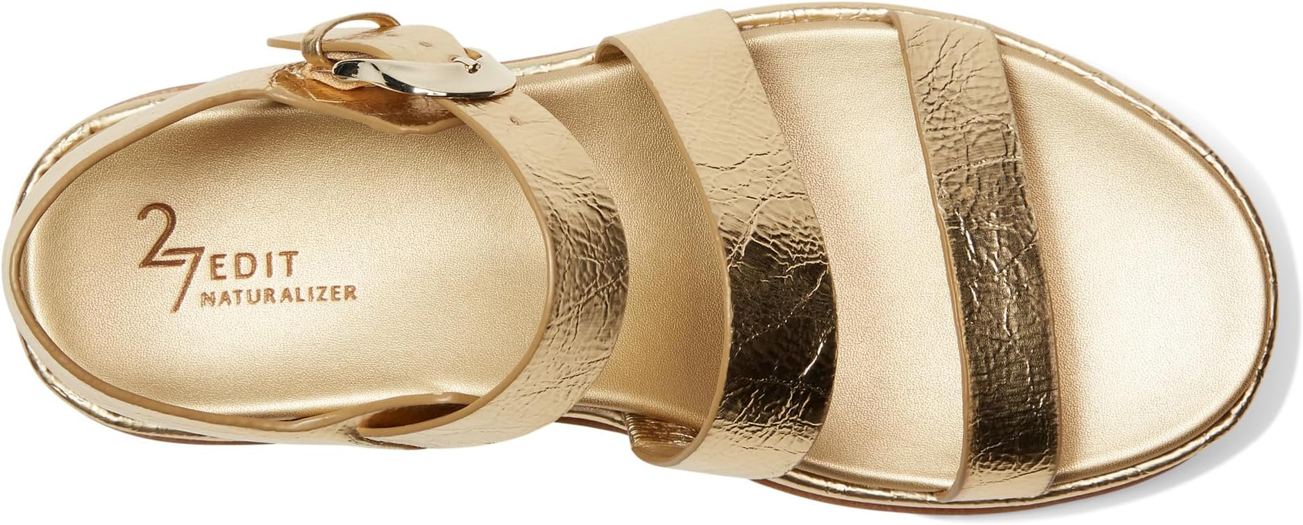 Сандалии Naturalizer 27 Edit Zizi, цвет Dark Gold Faux Leather — фото 2