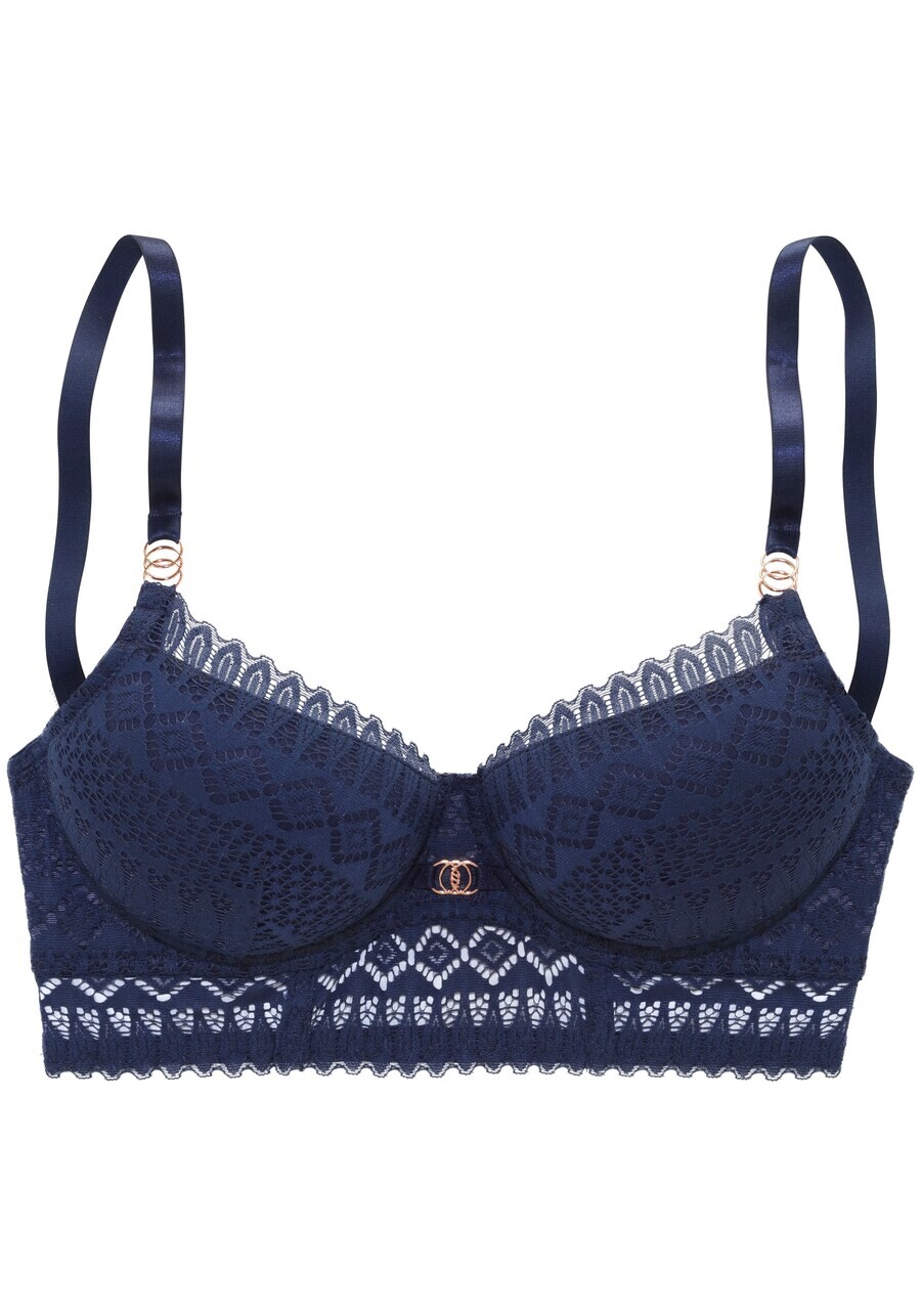 

Бюстгальтер на косточках LASCANA T-shirt Bra, темно-синий