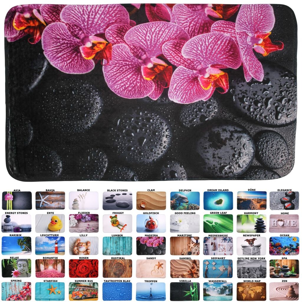 

Коврик для ванной SANILO Madeira 50 x 80 см, черный