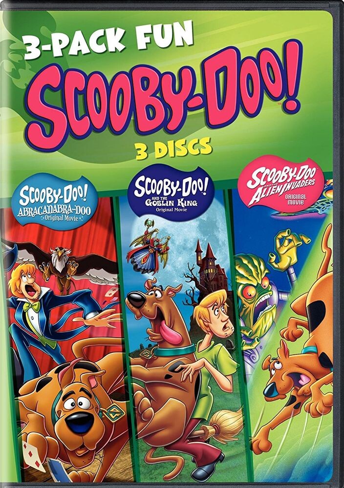 

Диск DVD Scooby Doo 3-pack Fun (3pc) / (3pk Ecoa)