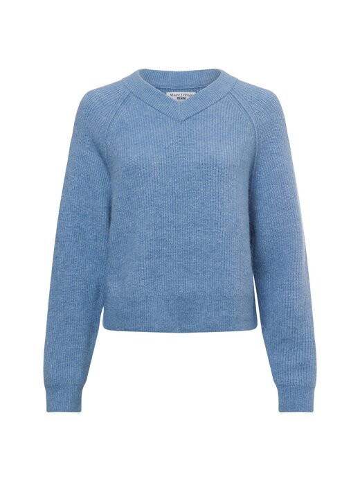 

Вязаный свитер с содержанием альпаки Marc O'Polo Denim, синий