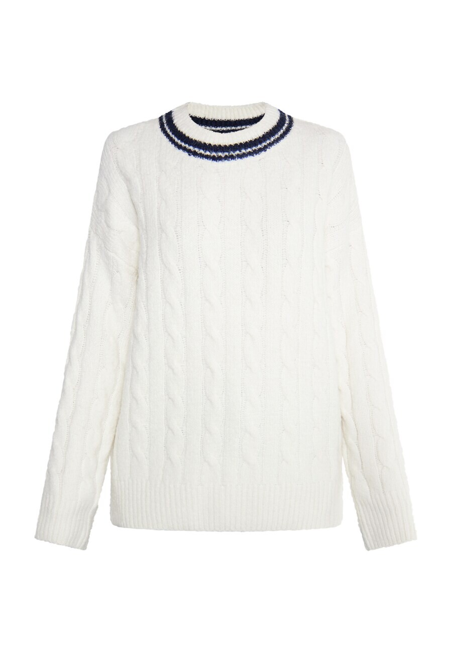 

Базовый свитер DreiMaster Maritim Sweater Eissegler, белый