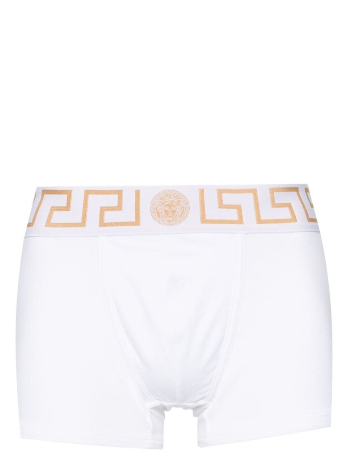 

Versace трусы-брифы с узором Greca, белый