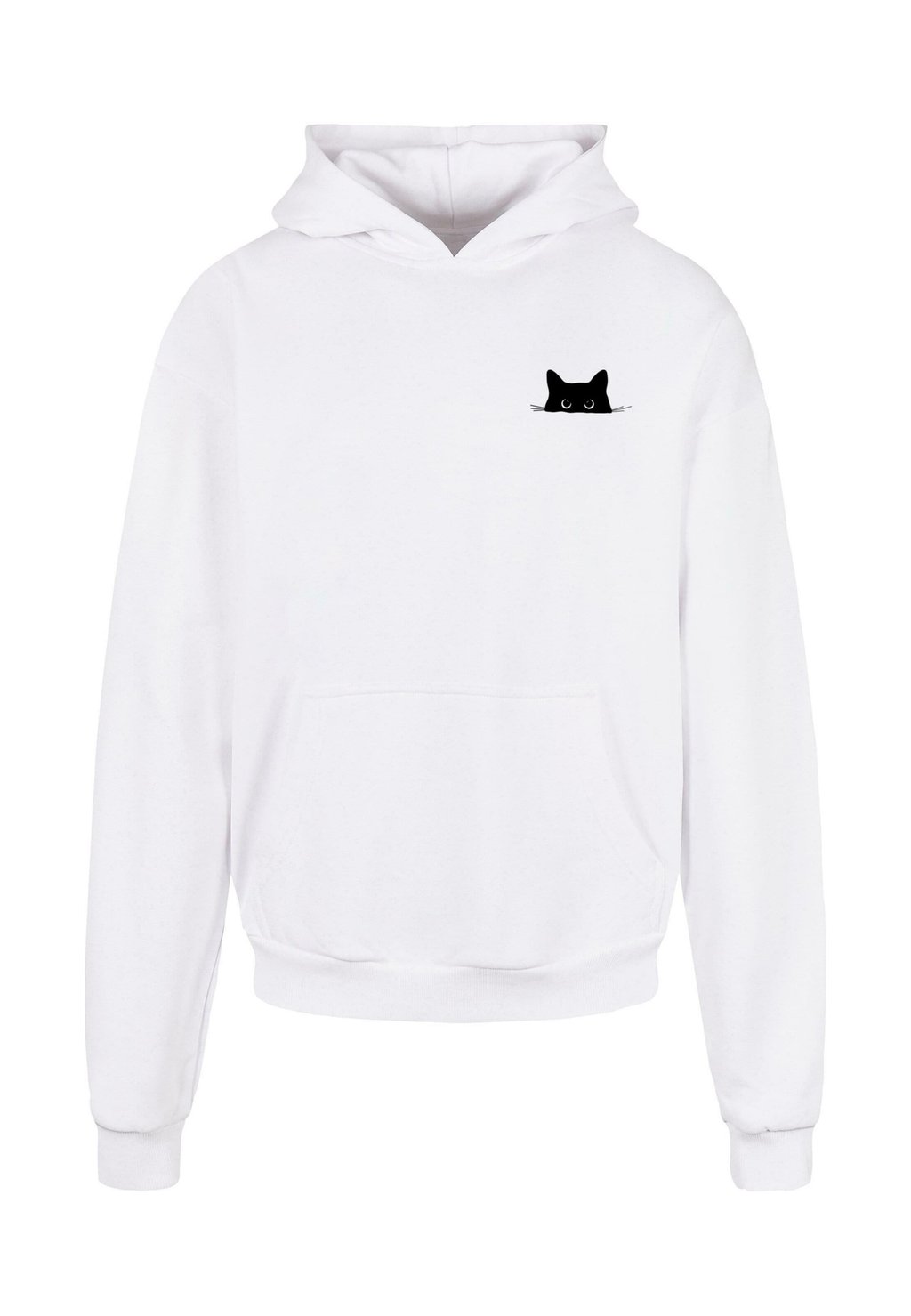 

Толстовка с капюшоном HALLOWEEN CAT Merchcode, белый