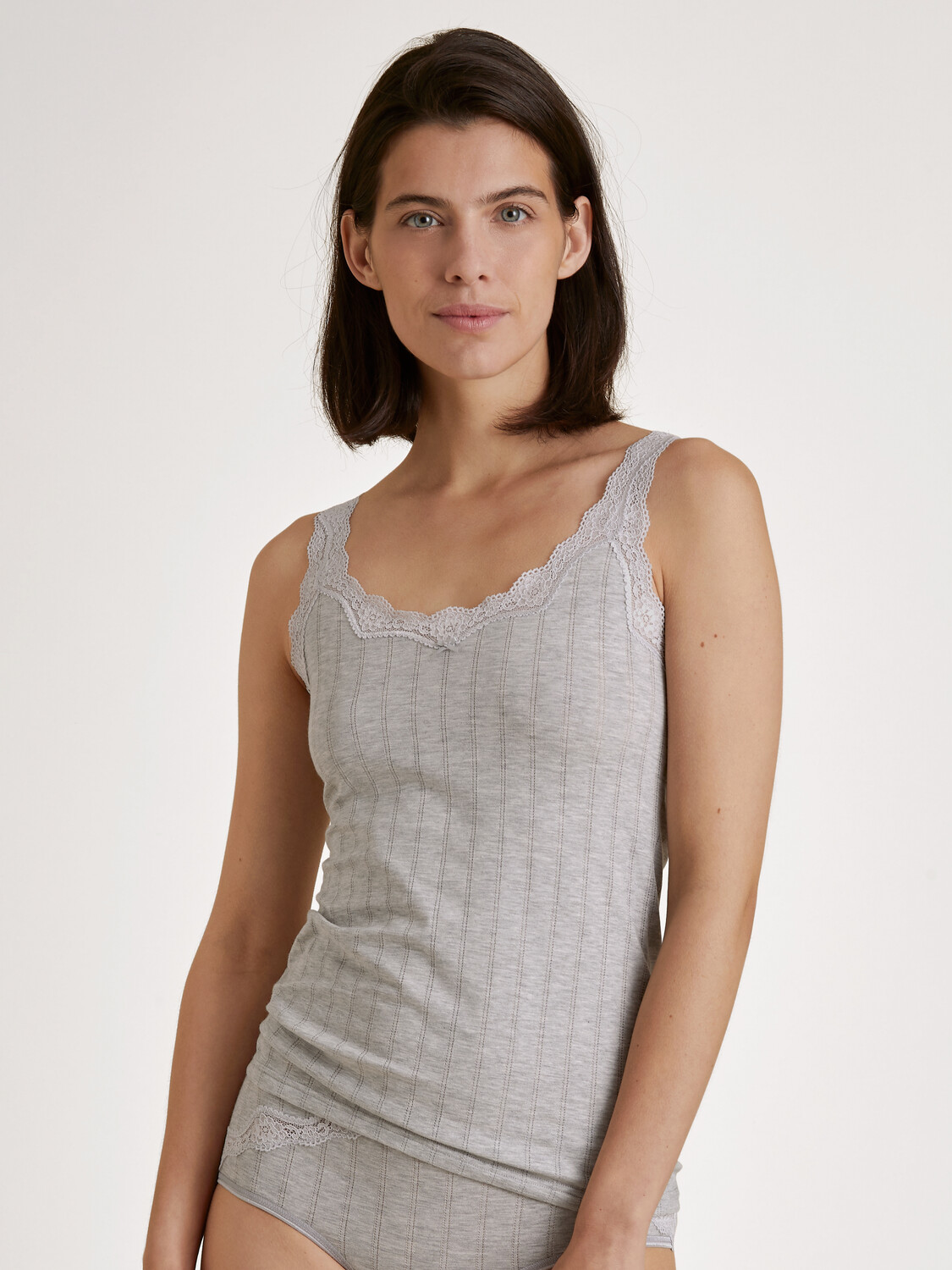 

Майка Calida Tank Top Etude Toujours, цвет Grey melan