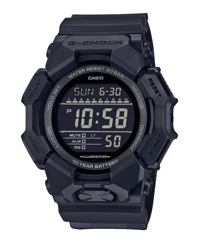 

Мужские черные часы с корпусом из смолы, 51.9 мм G-Shock