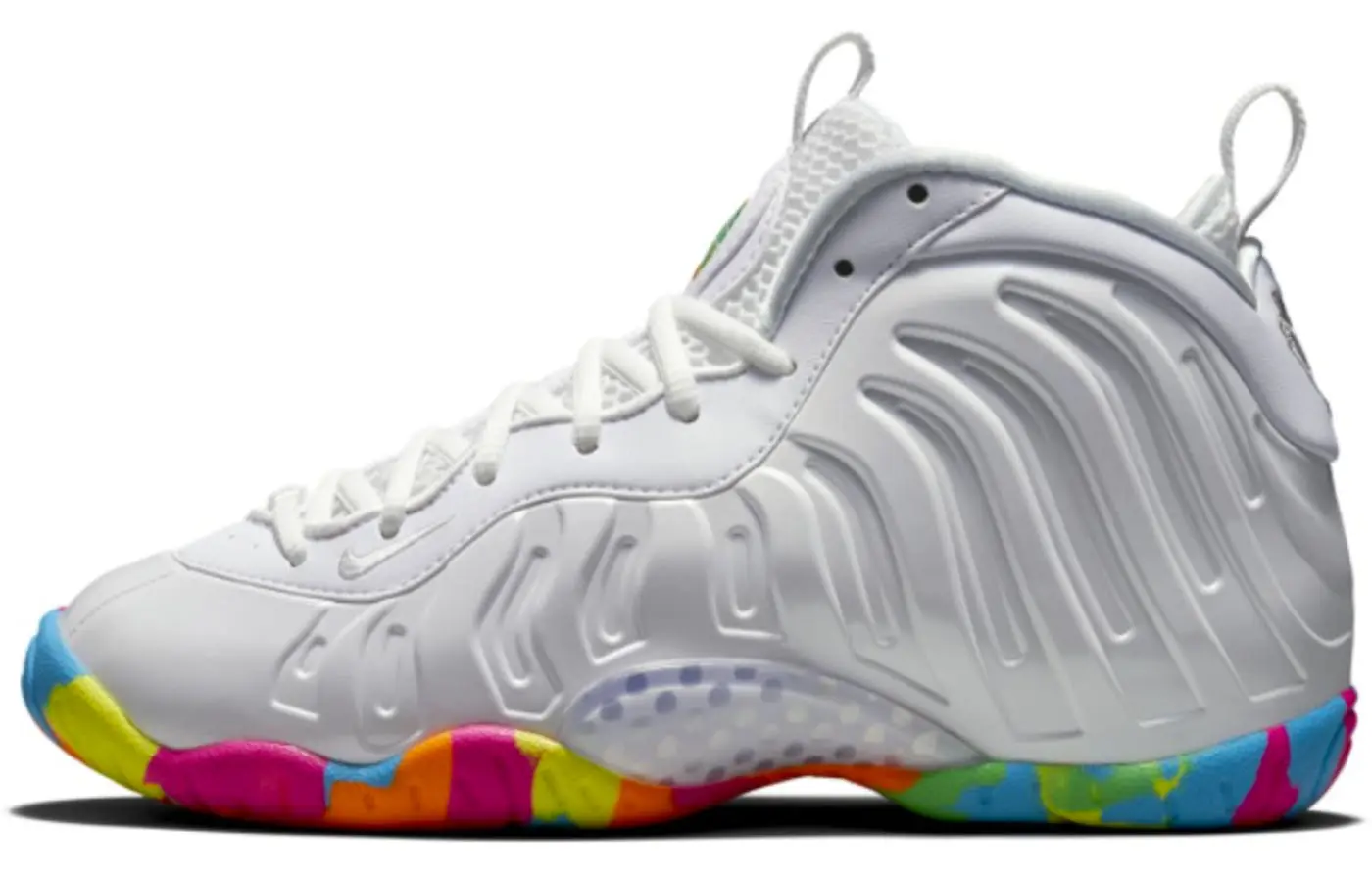 Кроссовки Nike Air Foamposite One White Fruity Pebbles 2015 GS