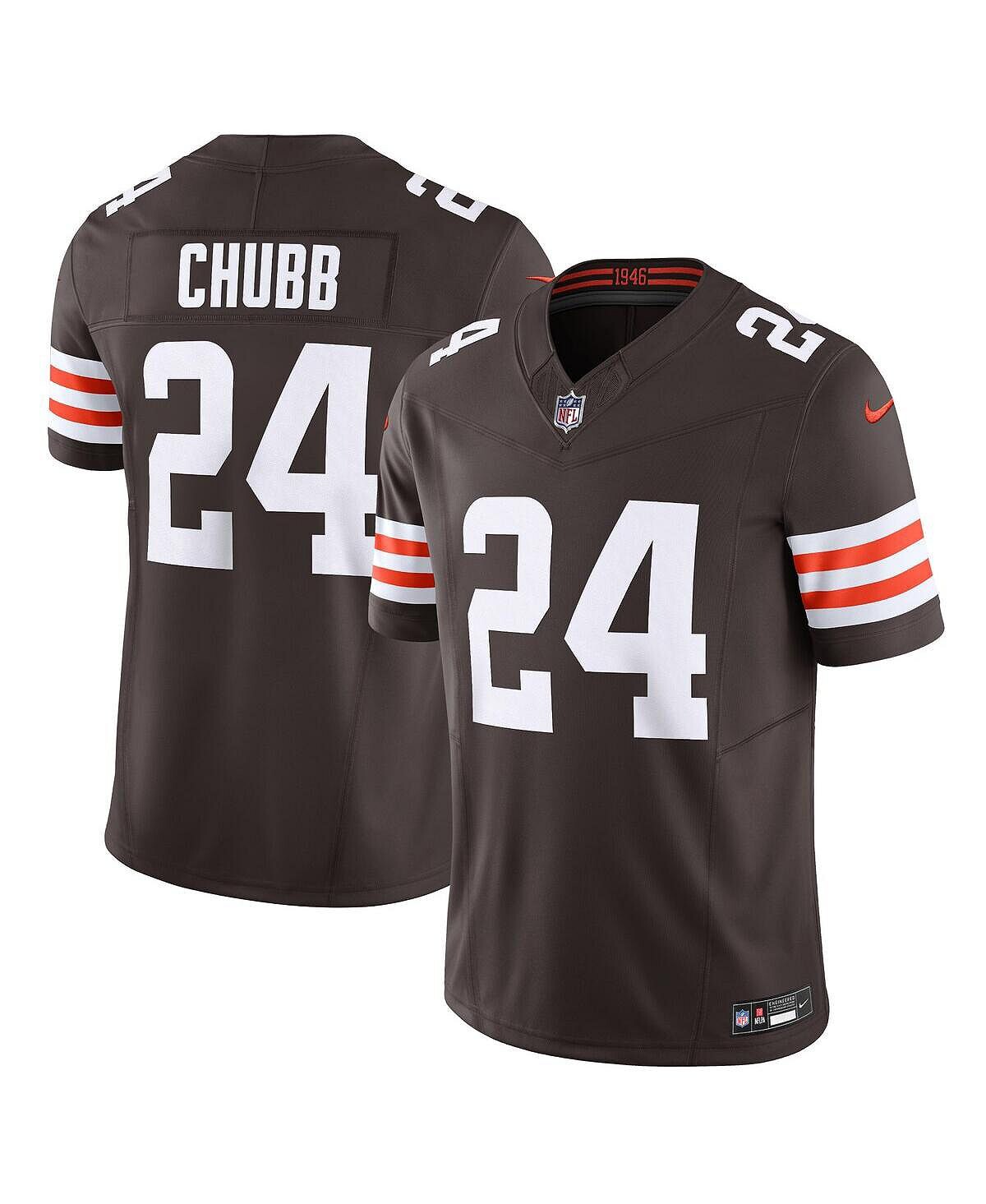 

Мужские кроссовки Nick Chubb Brown Cleveland Browns Vapor F.U.S.E. Ограниченный Джерси Nike