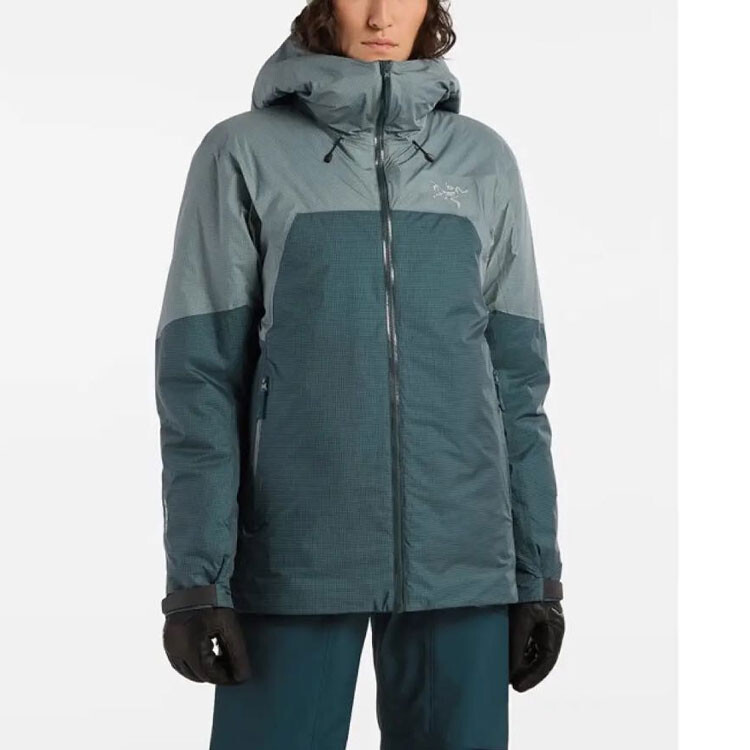 Женская стеганая куртка Arcteryx, цвет Black — фото 2