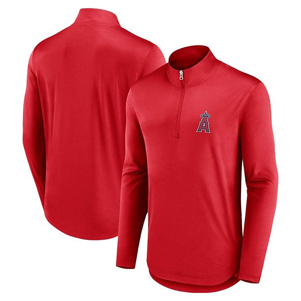 

Мужская брендовая красная толстовка Los Angeles Angels quarter-zip Fanatics, Красный, Мужская брендовая красная толстовка Los Angeles Angels quarter-zip Fanatics