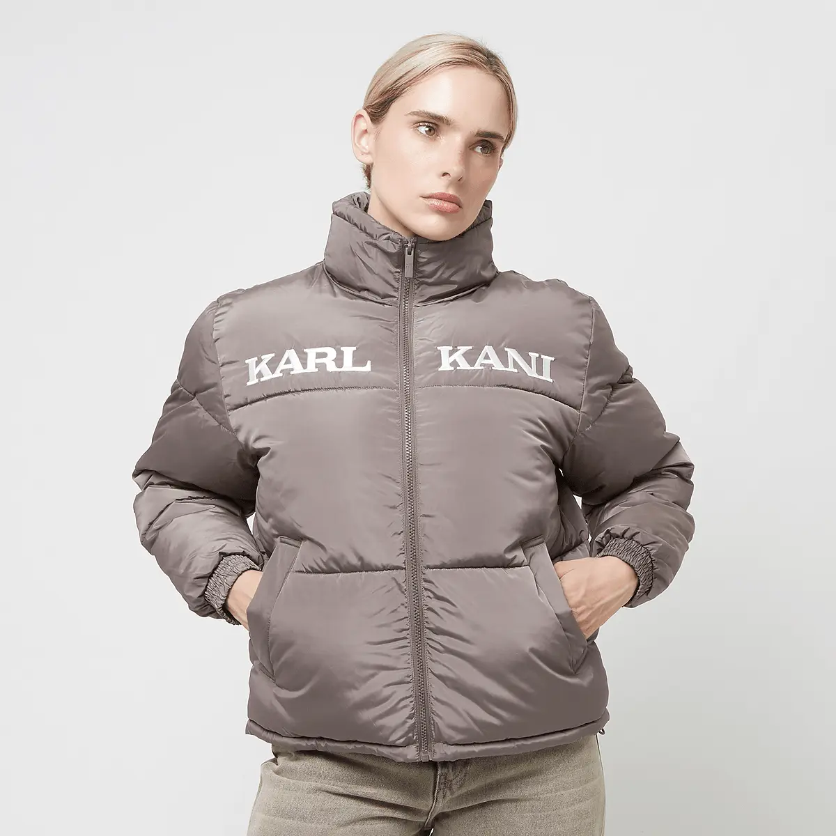 

Куртка Karl Kani Retro Essential Puffer Jacket, коричневый