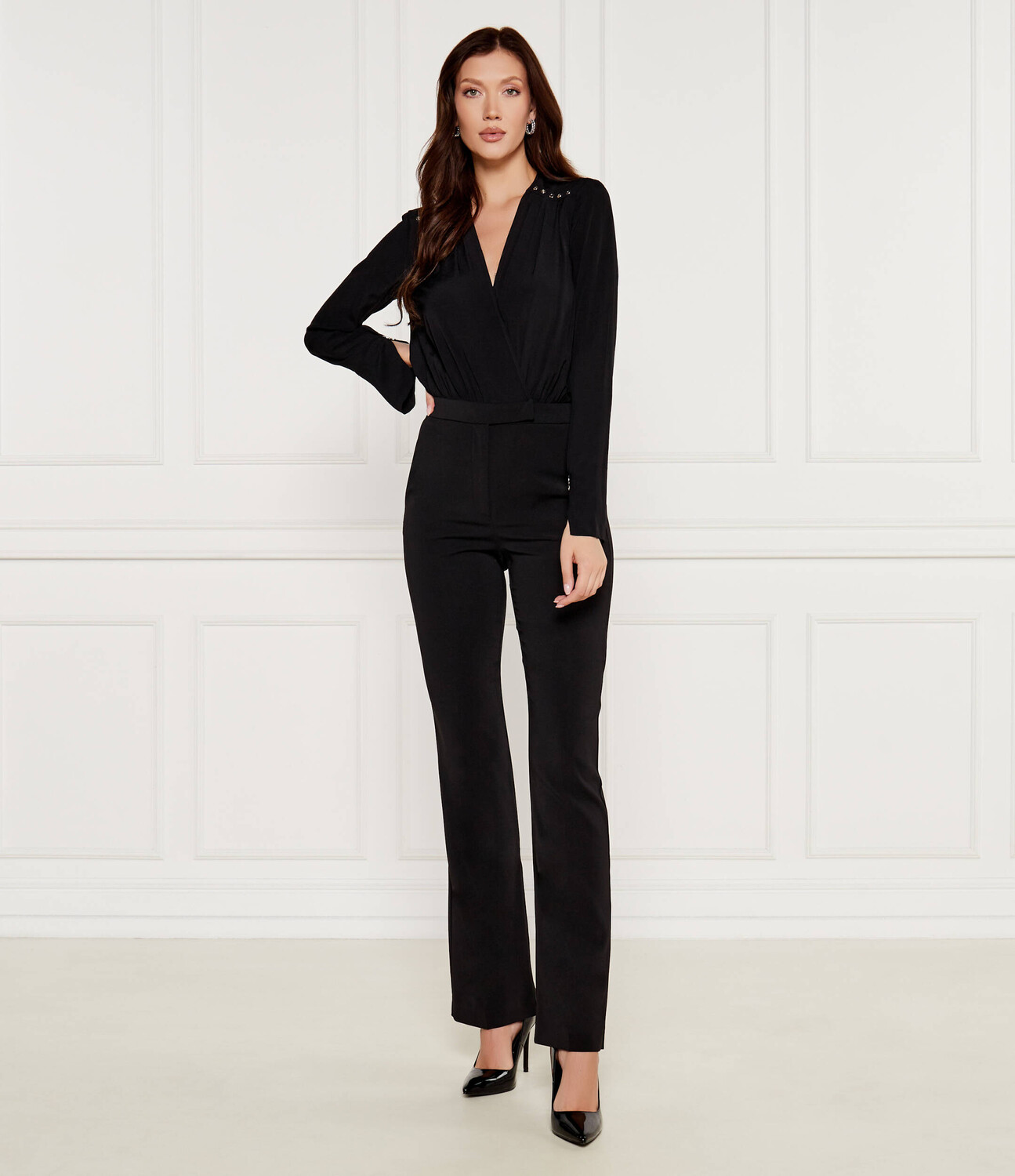 

Комбинезон Patrizia Pepe Slim Fit, черный