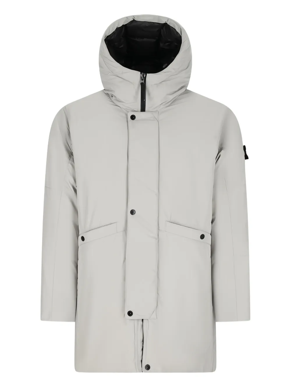 

Парка с капюшоном Stone Island, серый