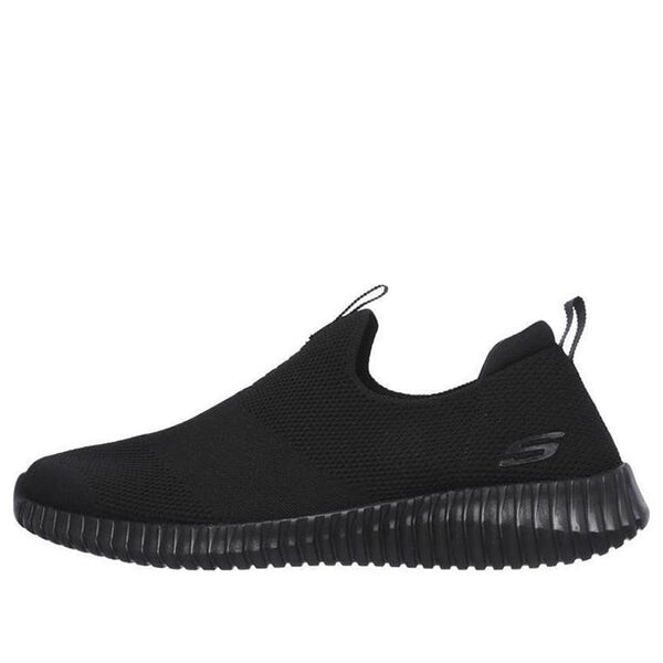 

Кроссовки elite flex 'black' Skechers, черный