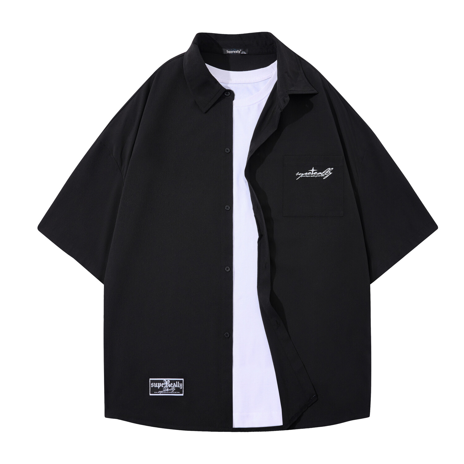 

SUPEREALLY СУПЕРОЧЕНЬ рубашка унисекс, Голубое небо