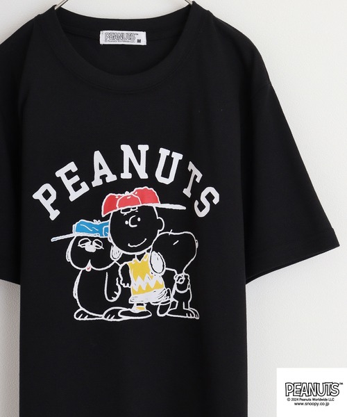 

Футболка с коротким рукавом PEANUTS, Kanoko, черный